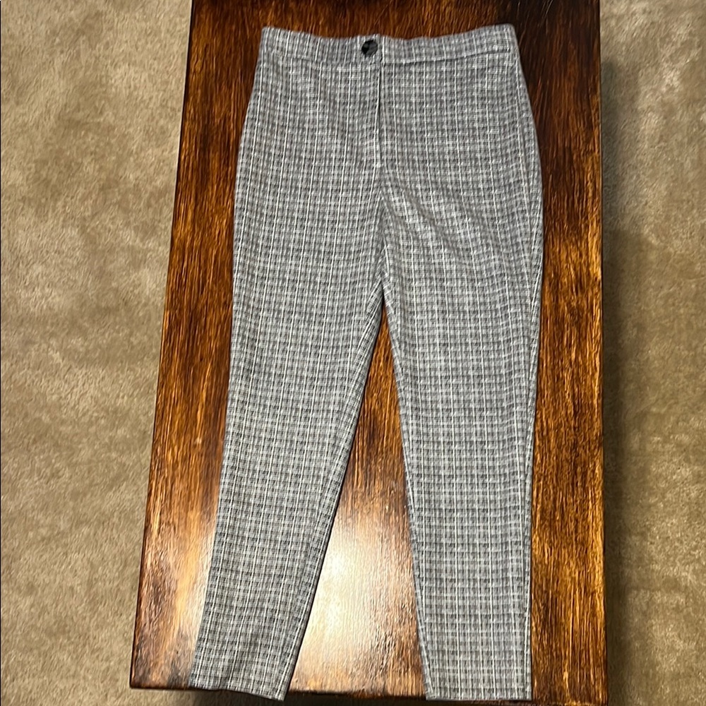 Zara Gray Tailored Dress Pants Timeless Style
